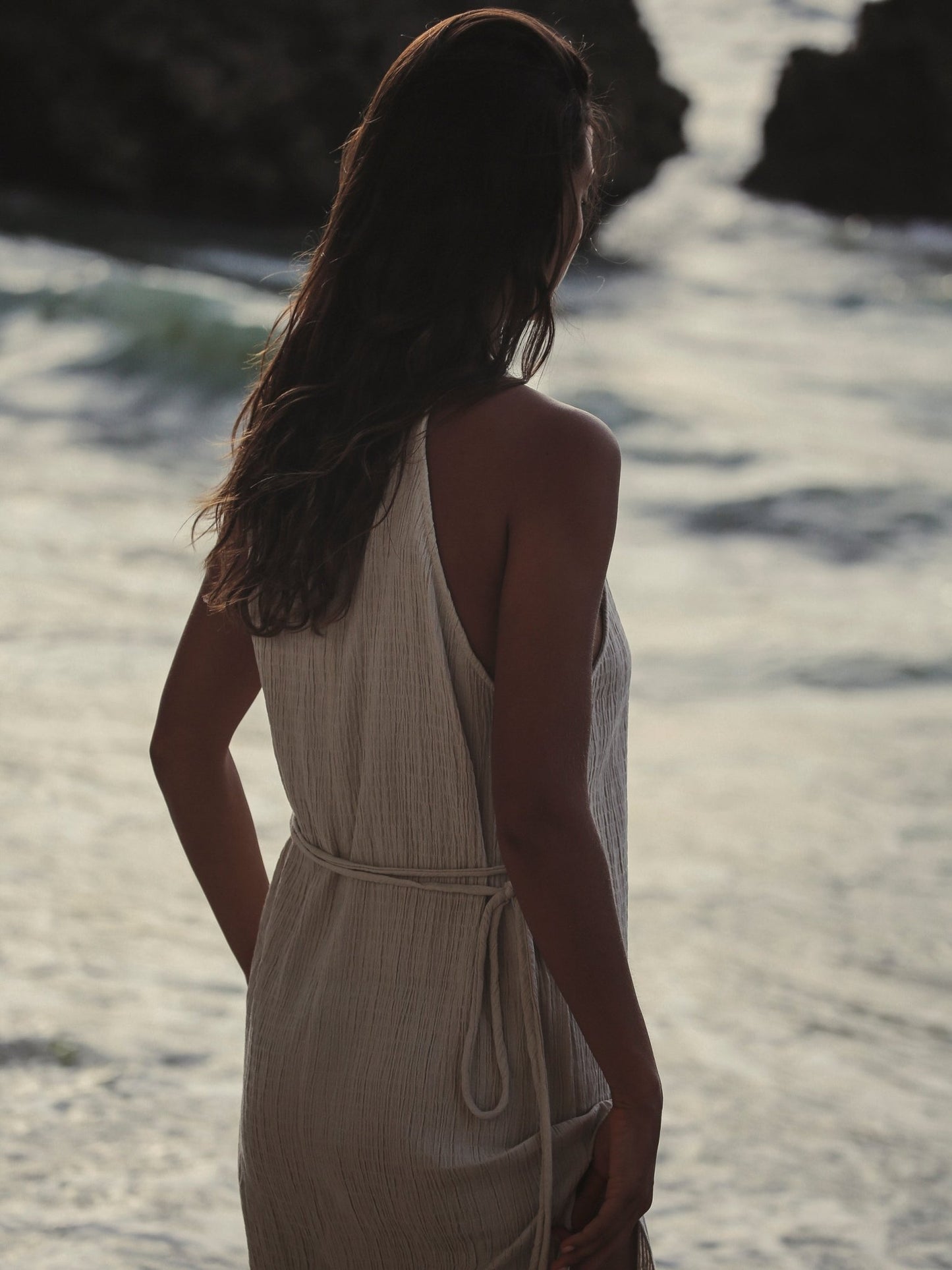 Siesta Dress - Oatmeal - Mack & Harvie