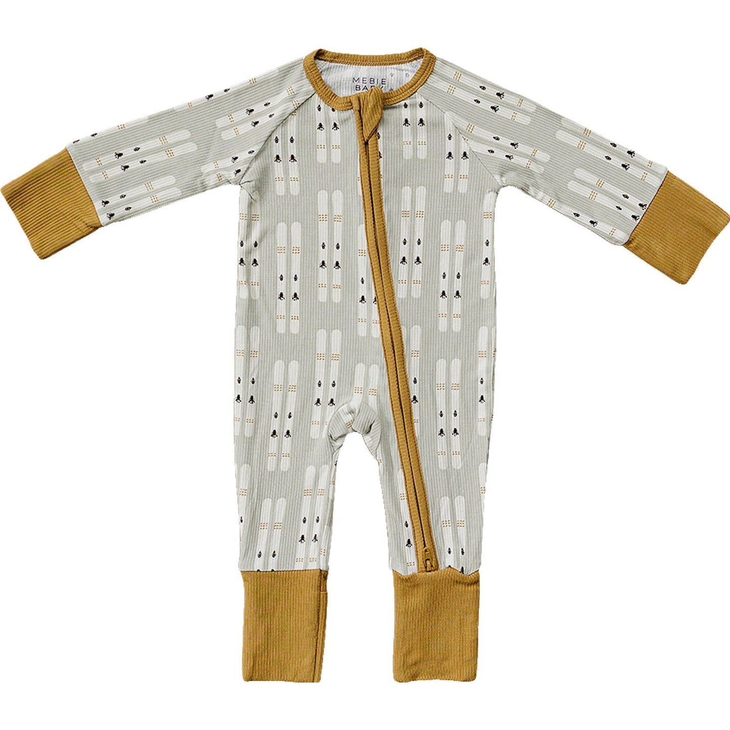 Ski Ribbed Bamboo Zipper - Mack & Harvie