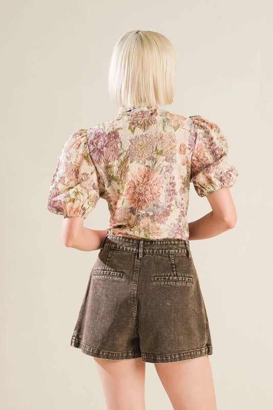 SLEEK SIMPLICITY WOVEN TOP - Mack & Harvie