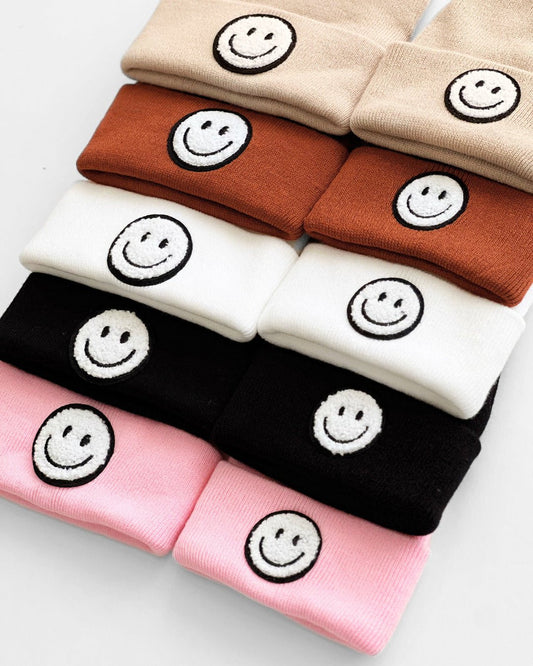Smiley Beanie | Rust - Mack & Harvie