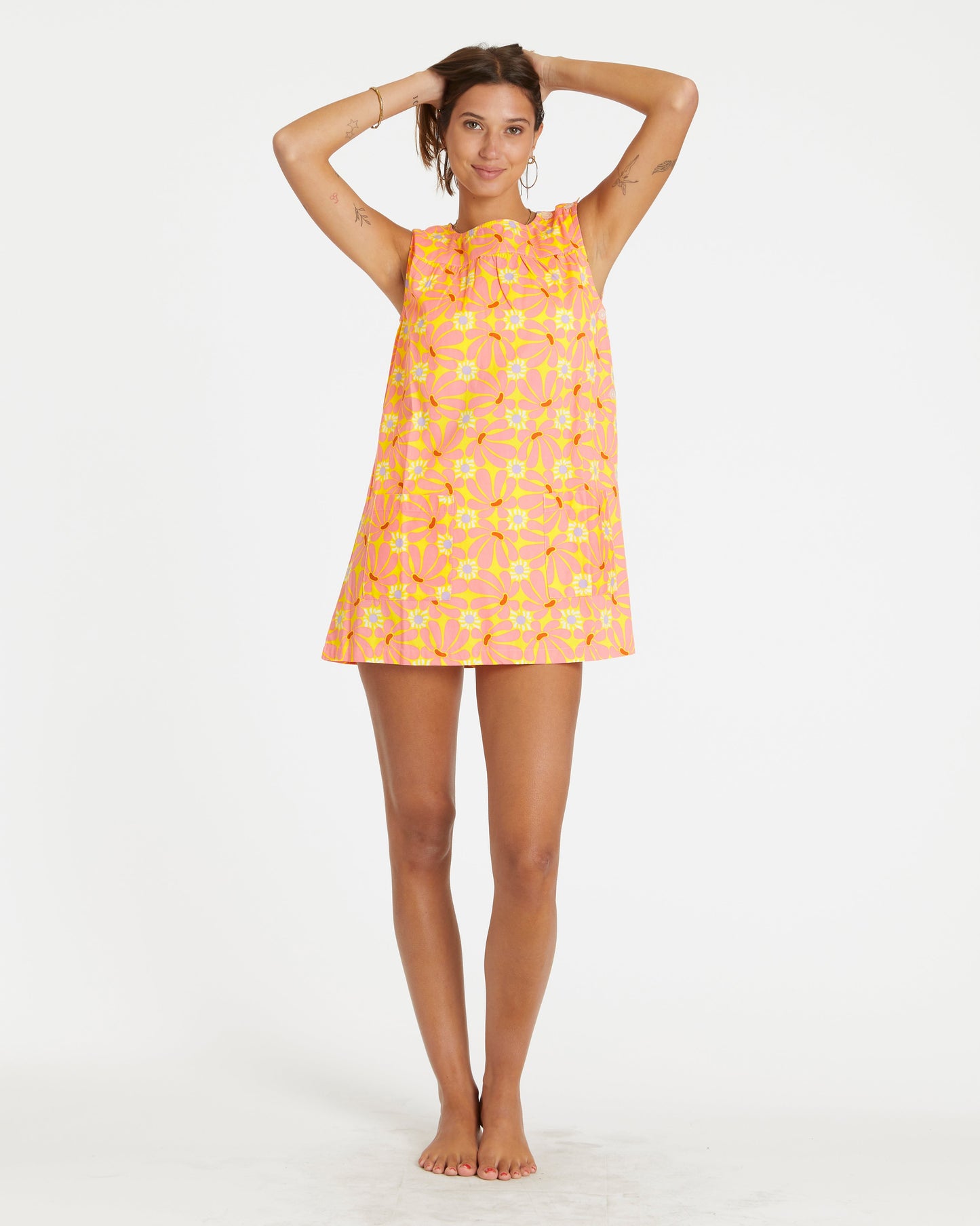 Echinacea Smock (Yellow)
