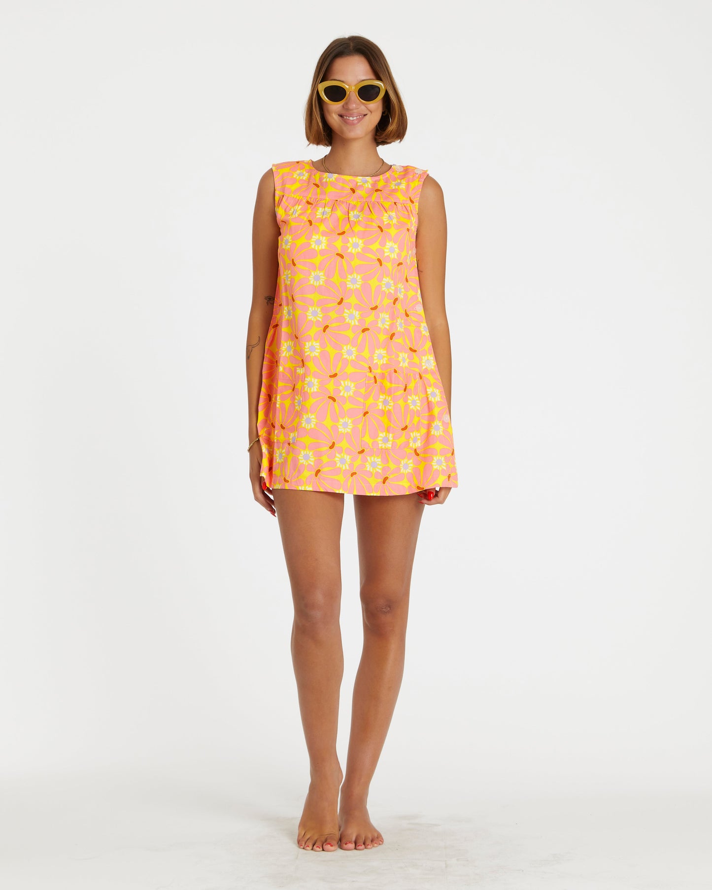 Echinacea Smock (Yellow)
