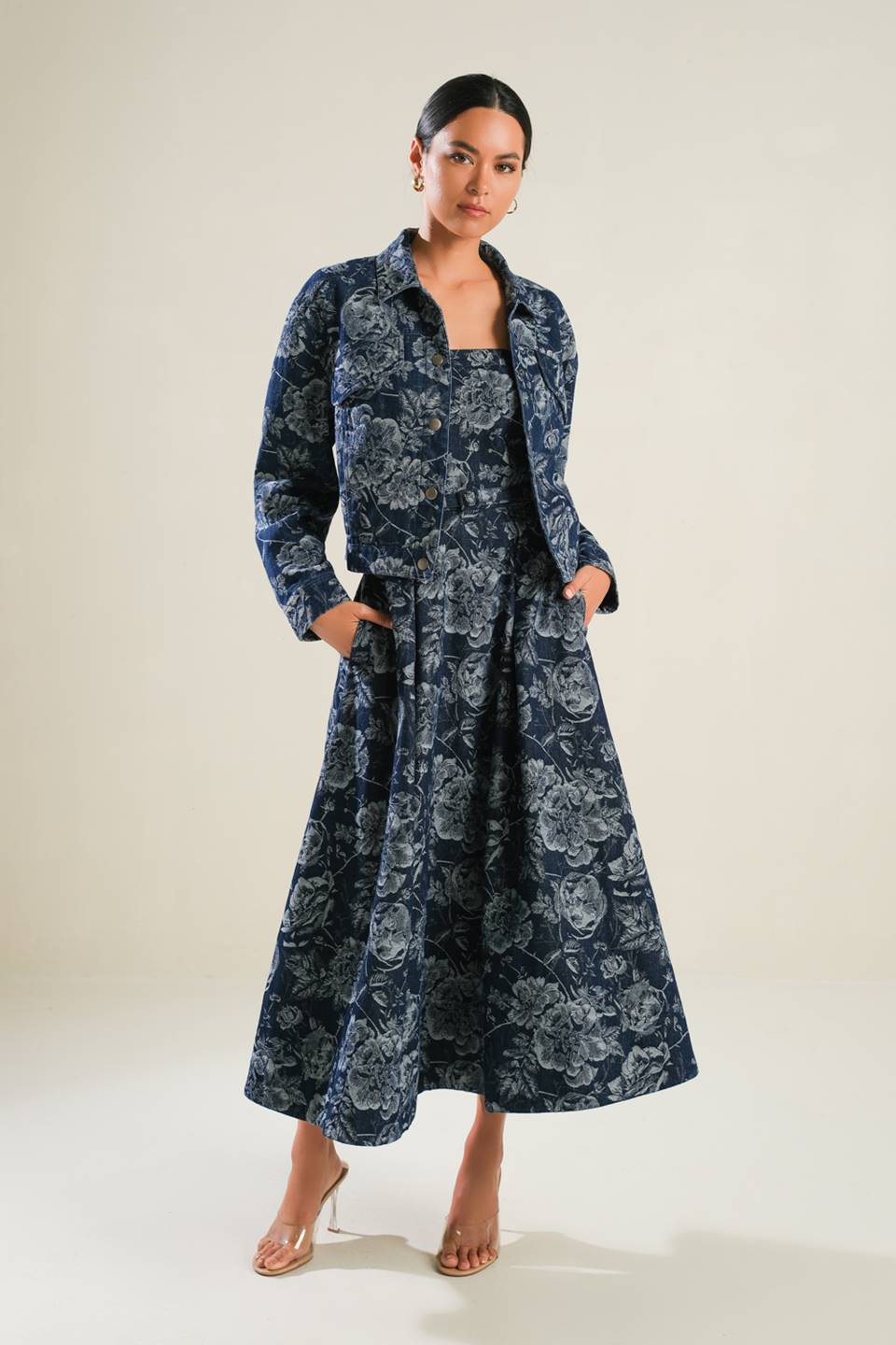 SOPHISTICATED STUNNER DENIM JACKET - Mack & Harvie