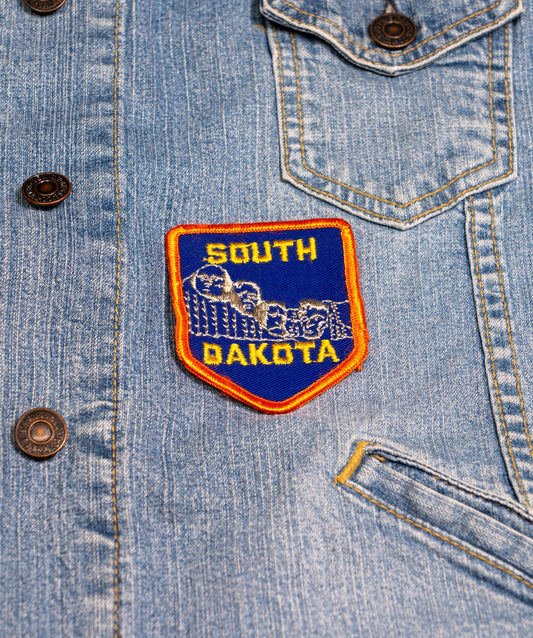 Vintage South Dakota Embroidered Patch