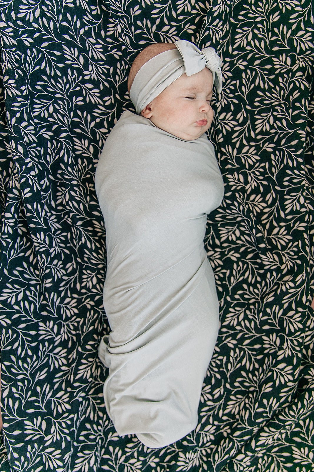Stone Bamboo Hat OR Head Wrap Set - Mack & Harvie