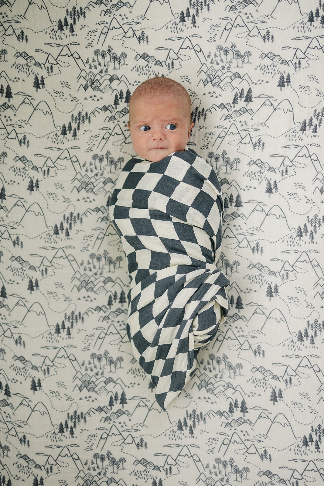 Summit Muslin Crib Sheet - Mack & Harvie