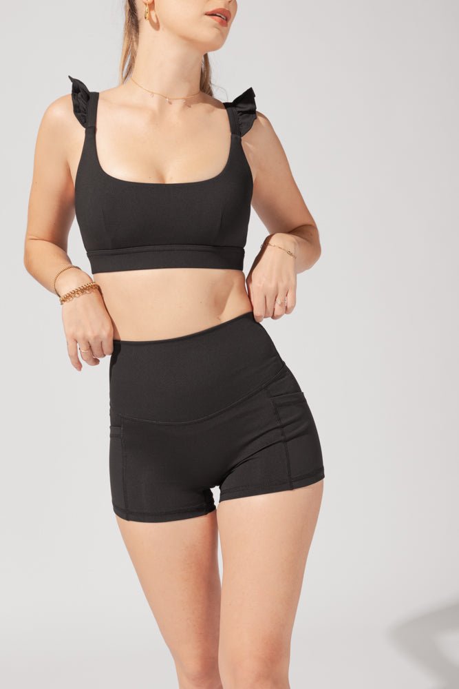 Supersculpt™ Booty Short - Black - Mack & Harvie