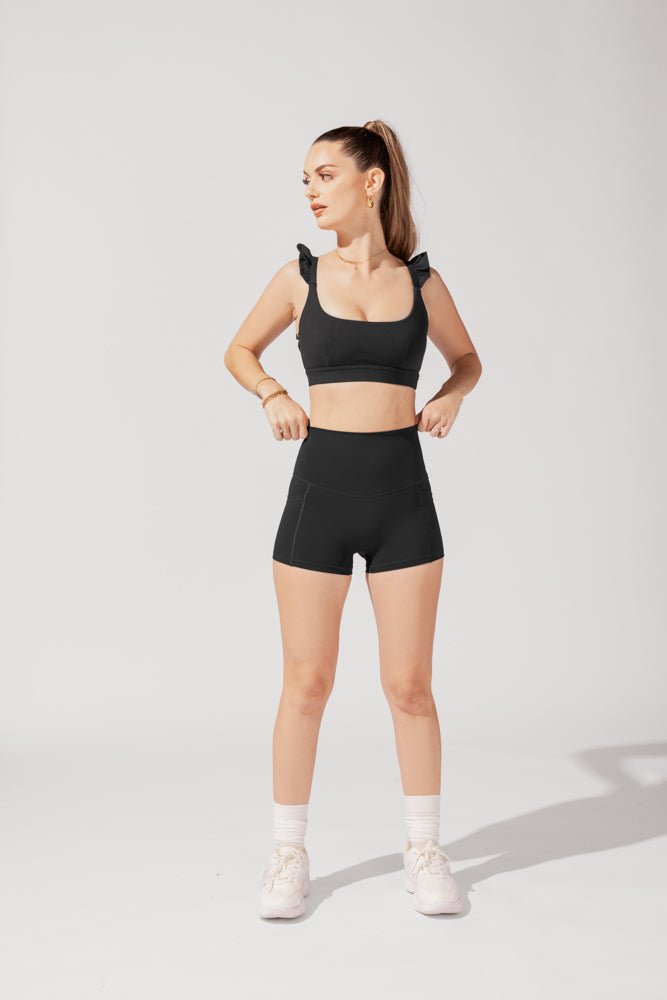 Supersculpt™ Booty Short - Black - Mack & Harvie
