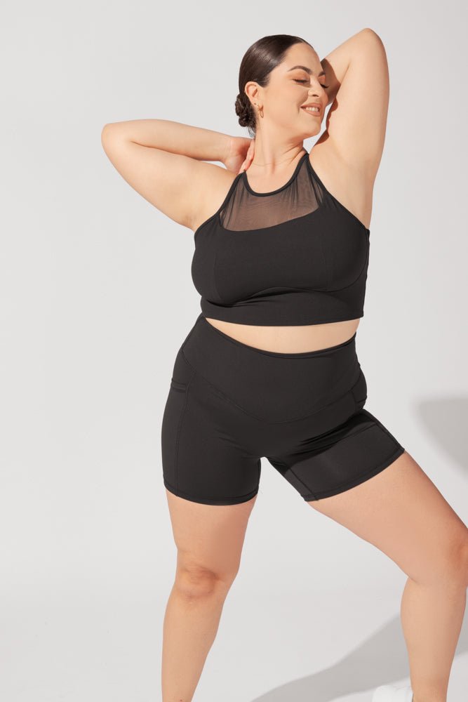 Supersculpt™ Booty Short - Black - Mack & Harvie