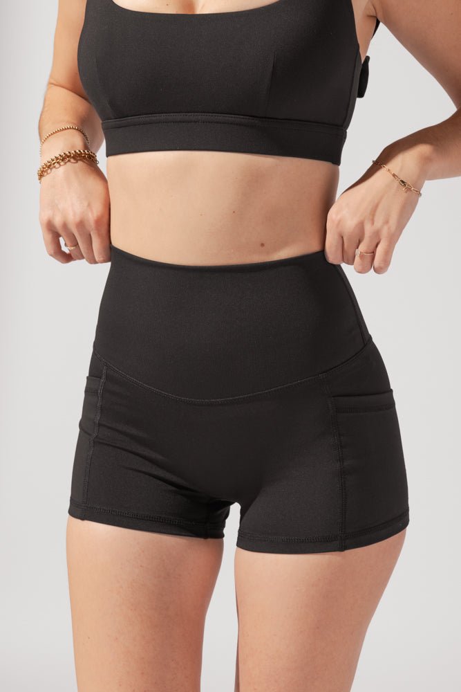 Supersculpt™ Booty Short - Black - Mack & Harvie