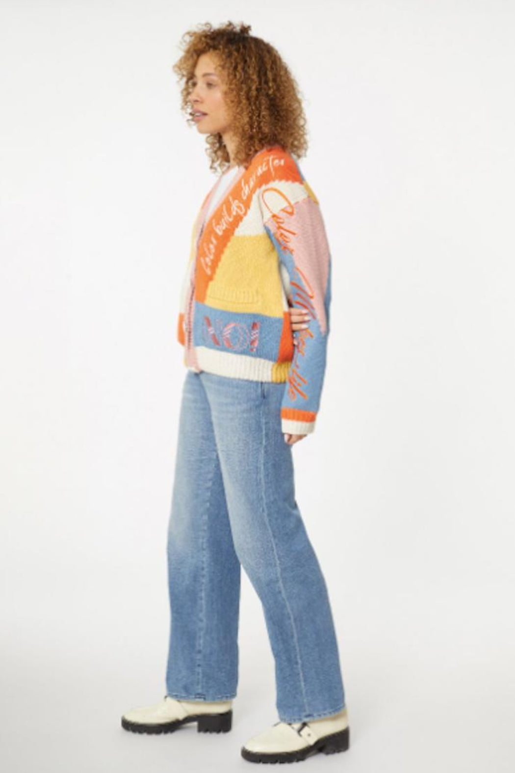 No! Sweater Color Blocking