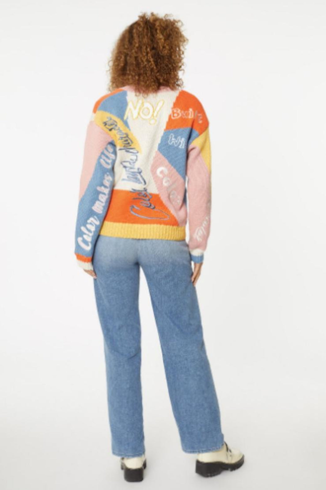 No! Sweater Color Blocking