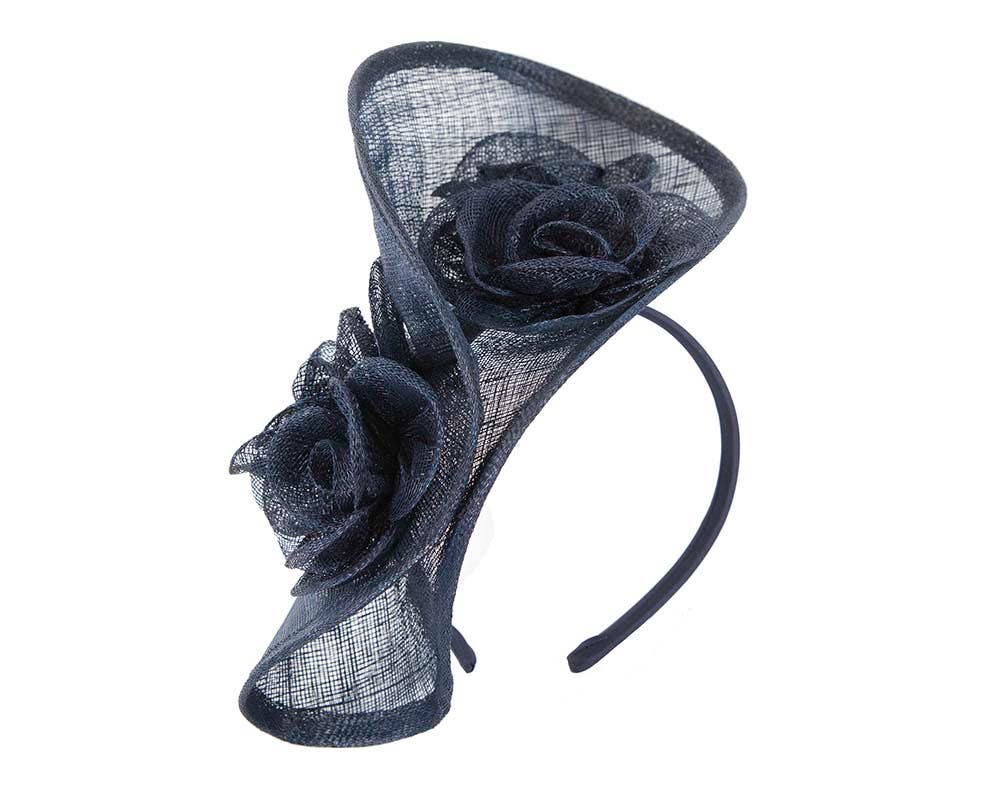 Tall sinamay fascinator by Max Alexander - Mack & Harvie