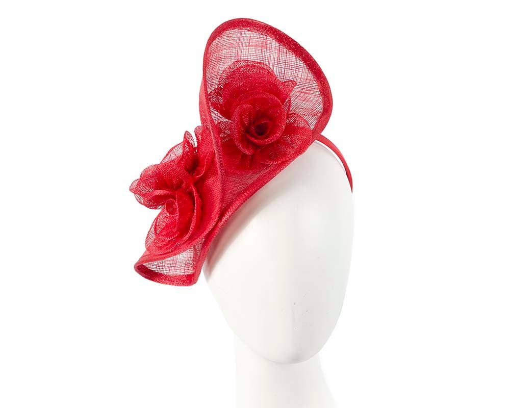 Tall sinamay fascinator by Max Alexander - Mack & Harvie