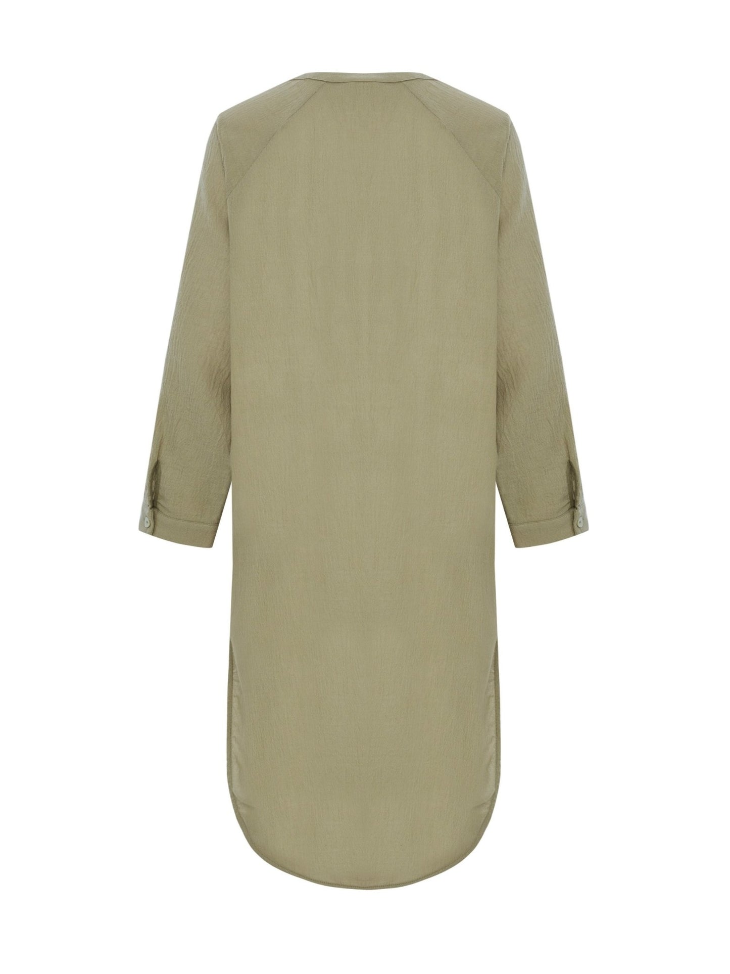 Terra Shirt Dress - Khaki Green - Mack & Harvie