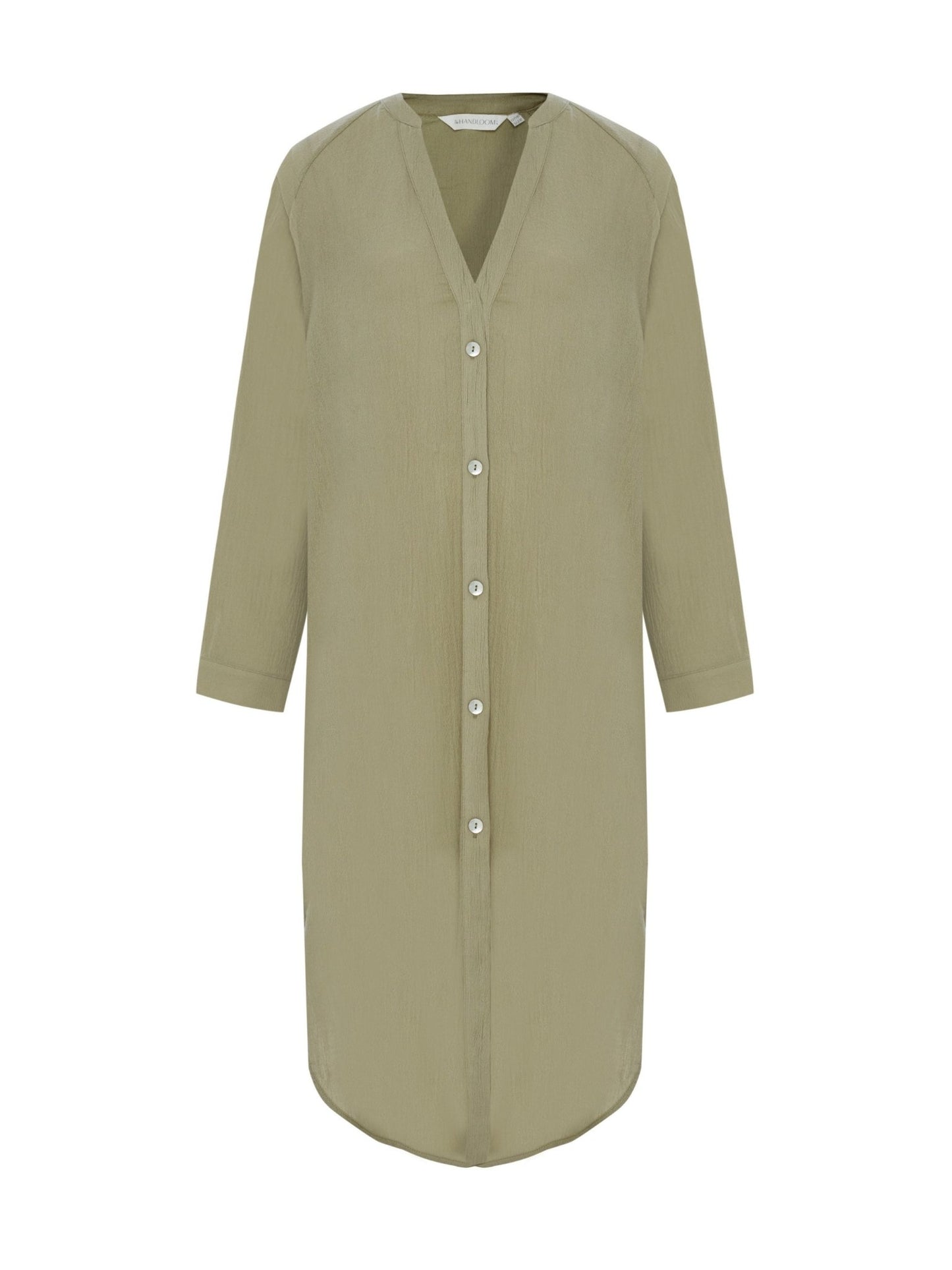 Terra Shirt Dress - Khaki Green - Mack & Harvie