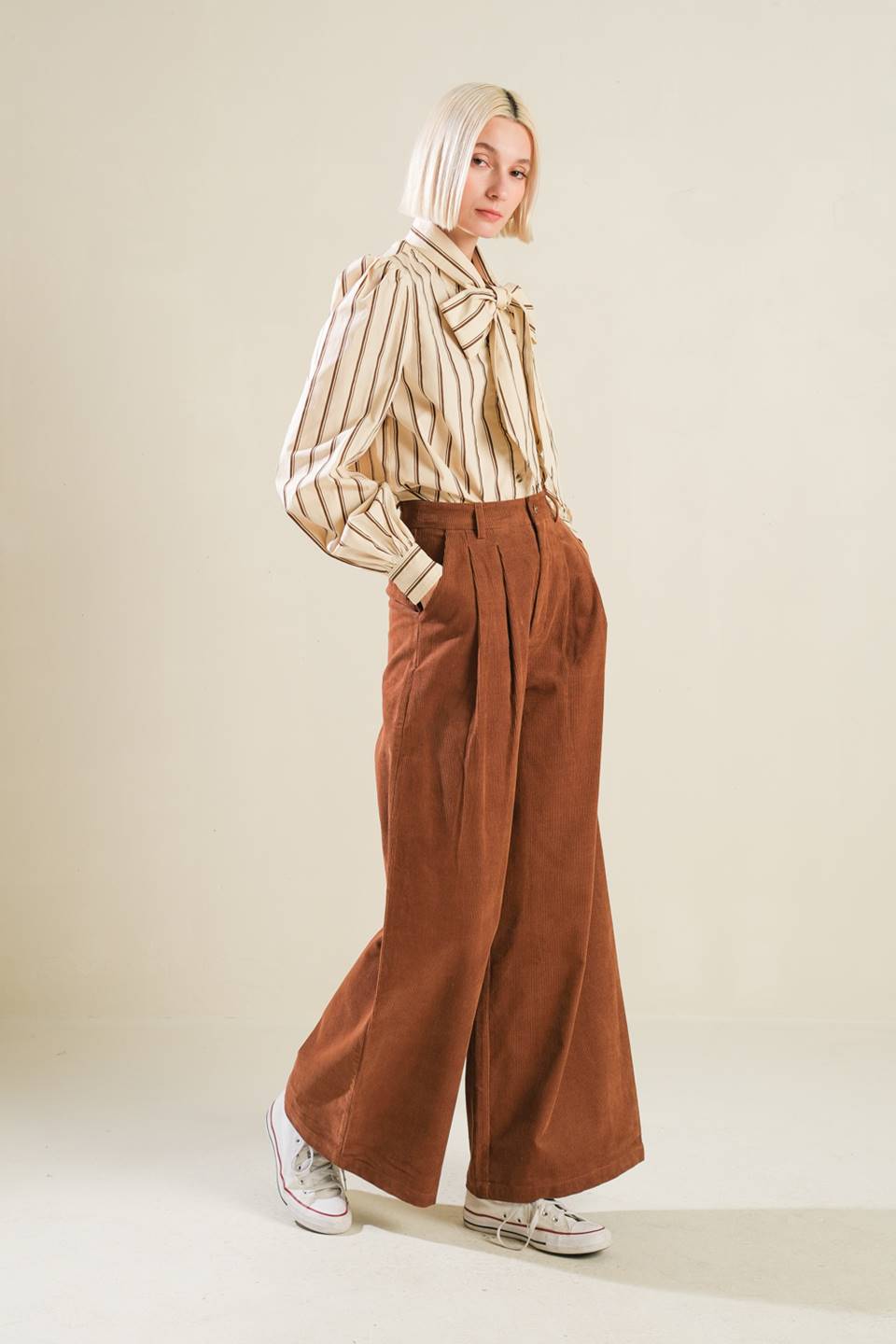 THE FAME WOVEN PANTS - Mack & Harvie