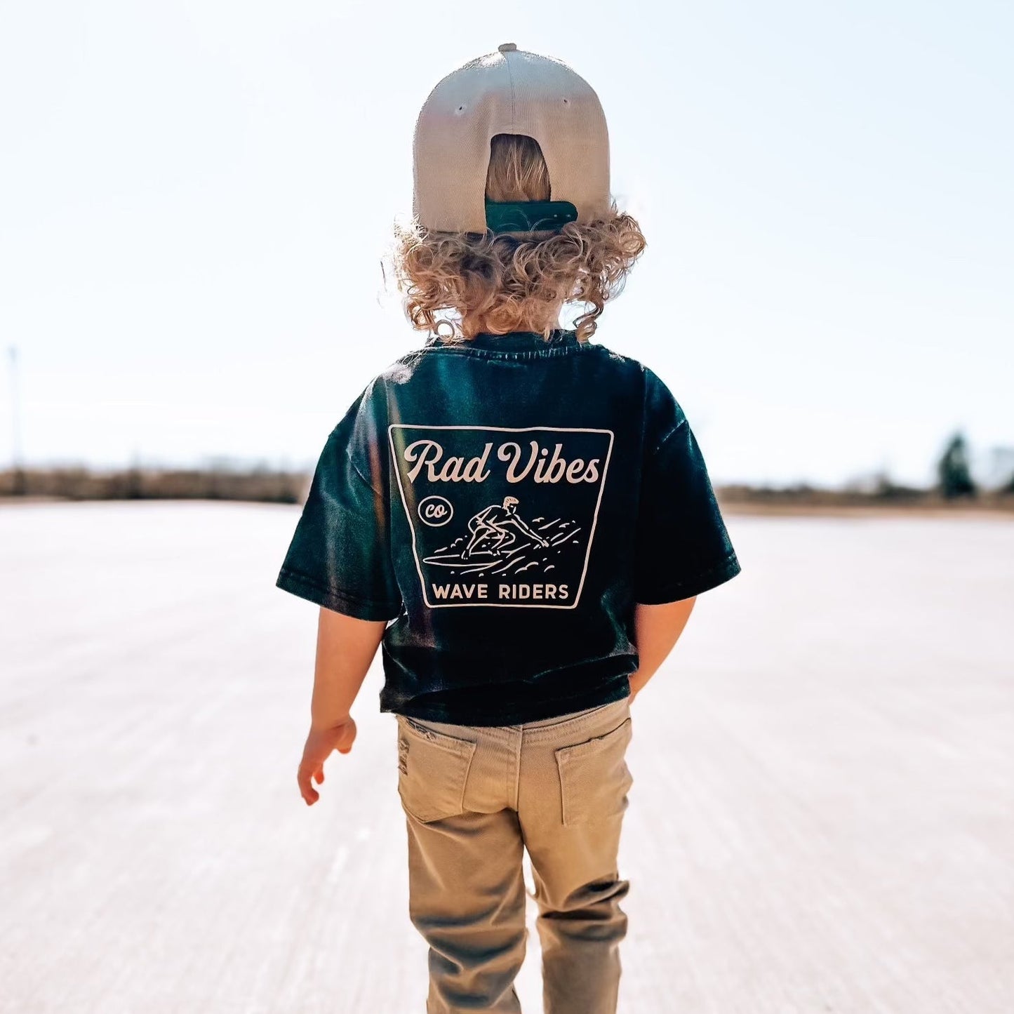 THE MAVERICKS TEE - VINTAGE BLACK - Mack & Harvie