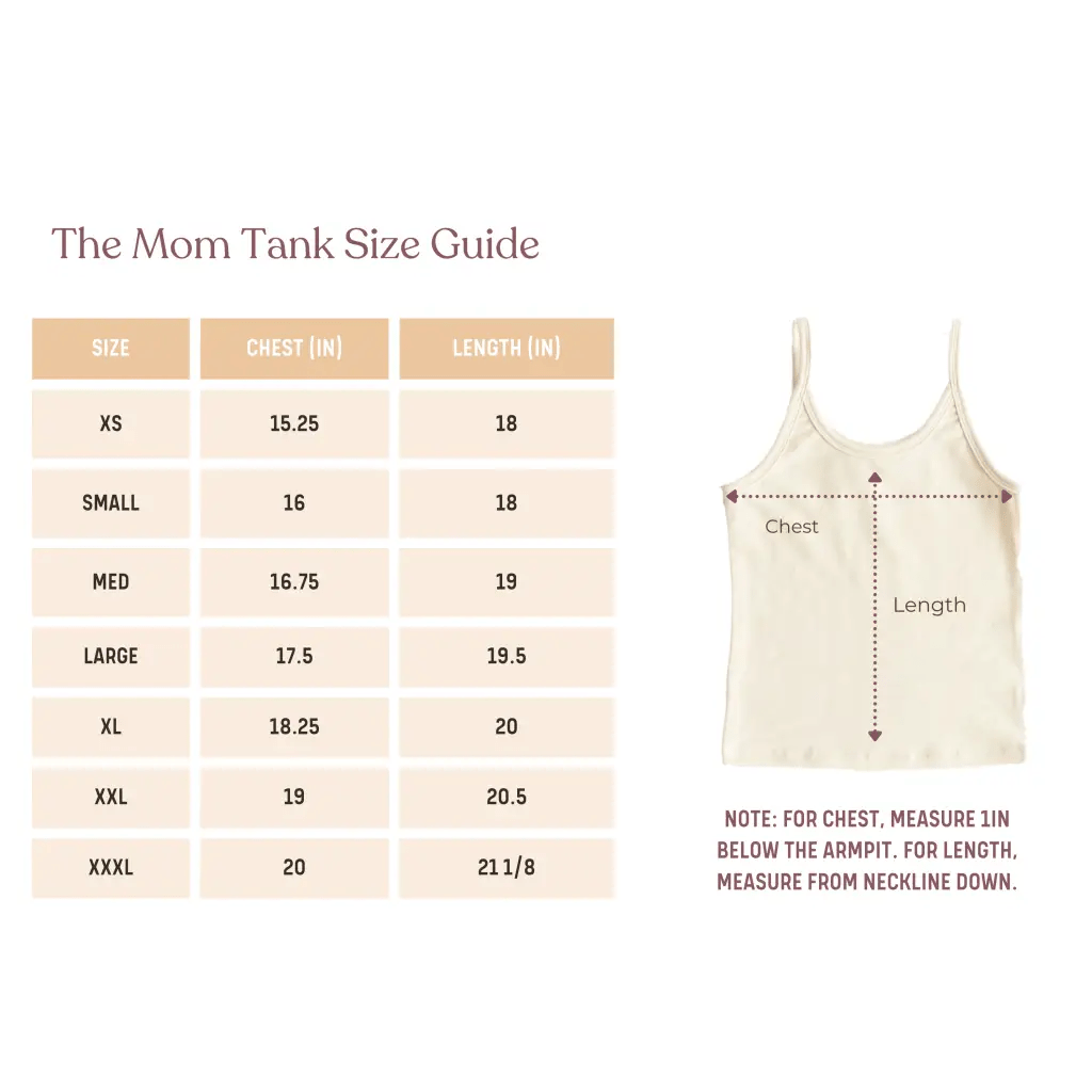 The Mom Tank in Almond - Mack & Harvie