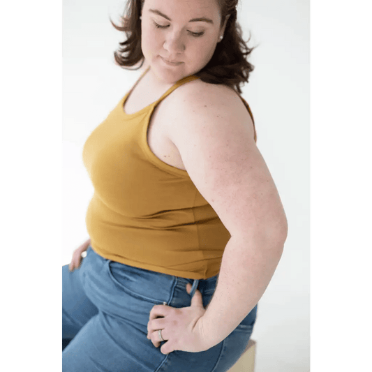 The Mom Tank in Almond - Mack & Harvie