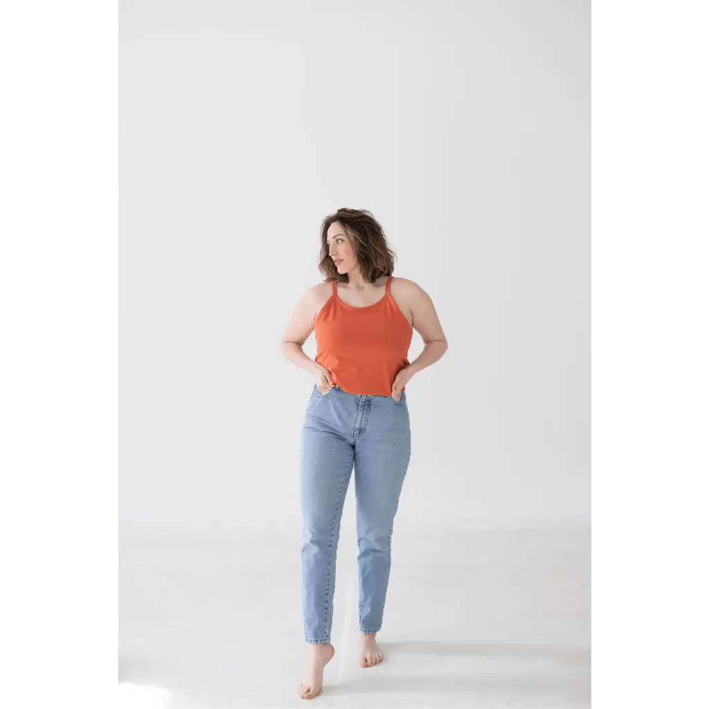 The Mom Tank in Tomato - Mack & Harvie