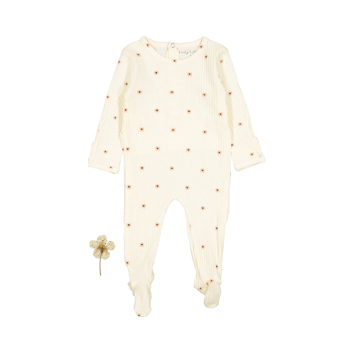 The Printed Romper - Butter Flower - Mack & Harvie