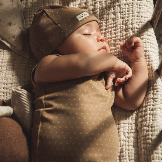 The Printed Romper - Golden Dot - Mack & Harvie