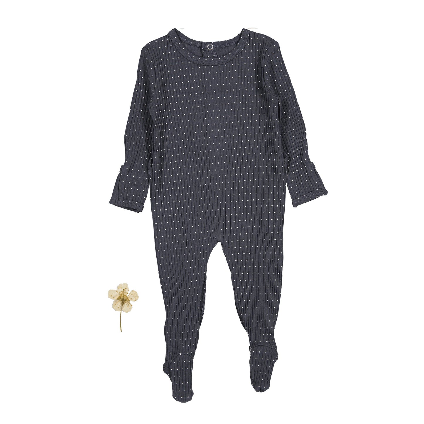 The Printed Romper - Steel Dot - Mack & Harvie