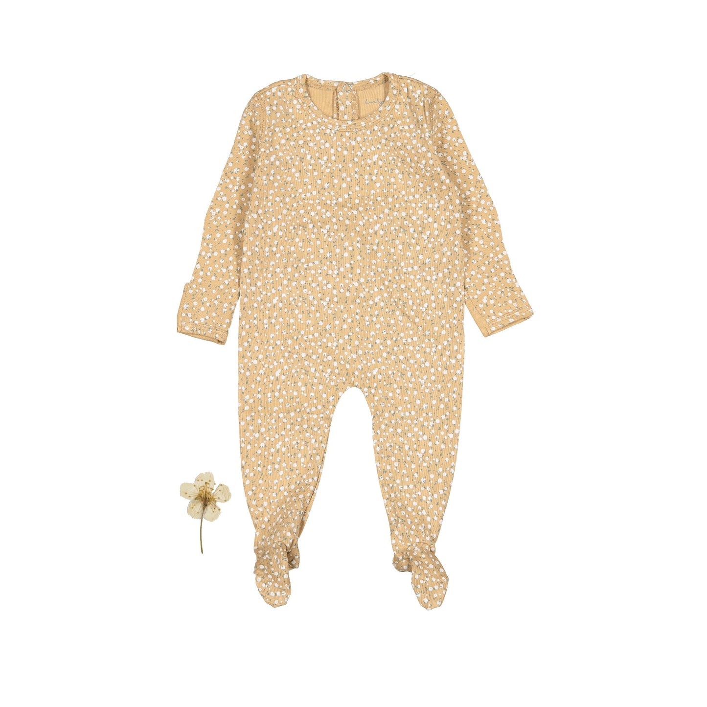 The Printed Romper - Tan Bud - Mack & Harvie