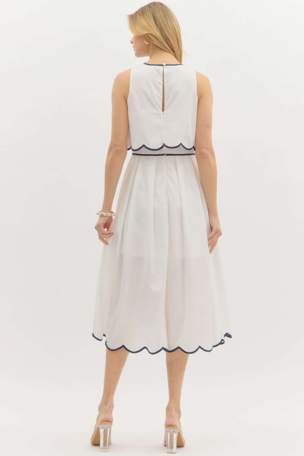 The Scalloped Society Dress