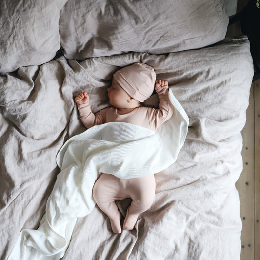 The Snap Romper - Blush - Mack & Harvie