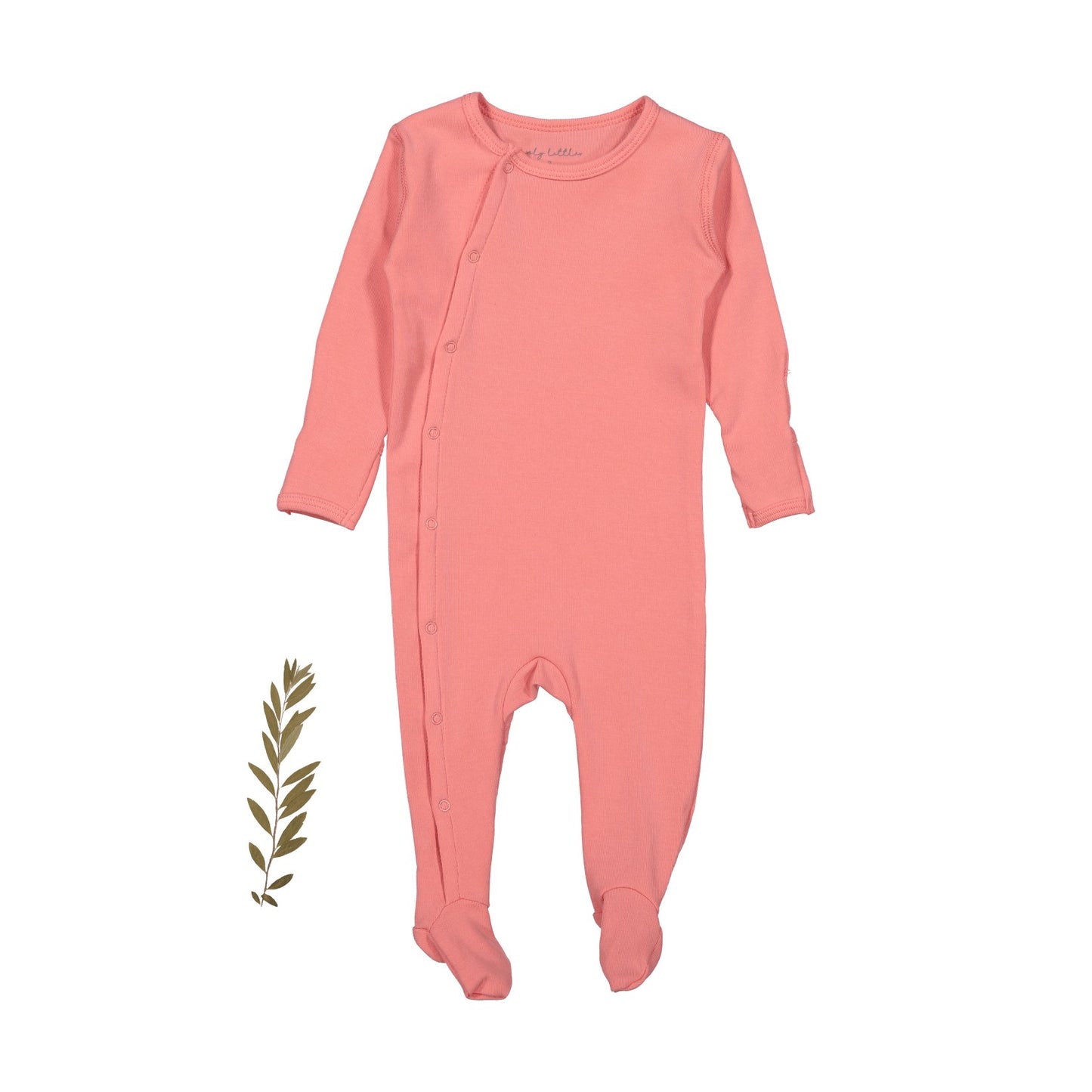 The Snap Romper - Coral - Mack & Harvie