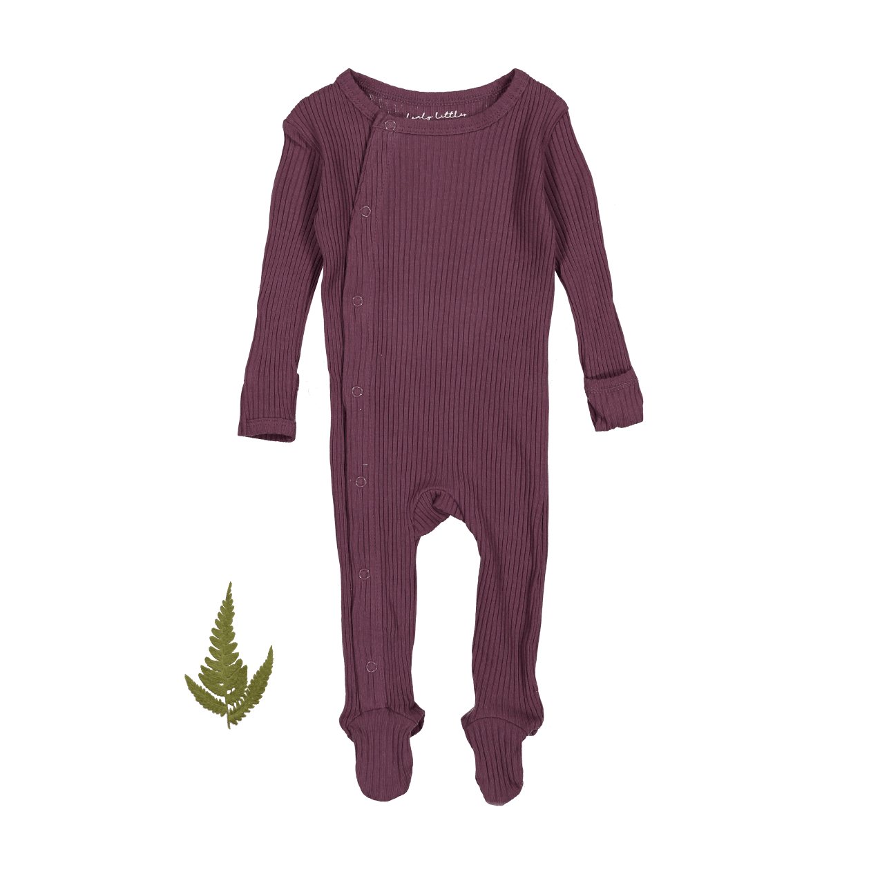 The Snap Romper - Mulberry - Mack & Harvie