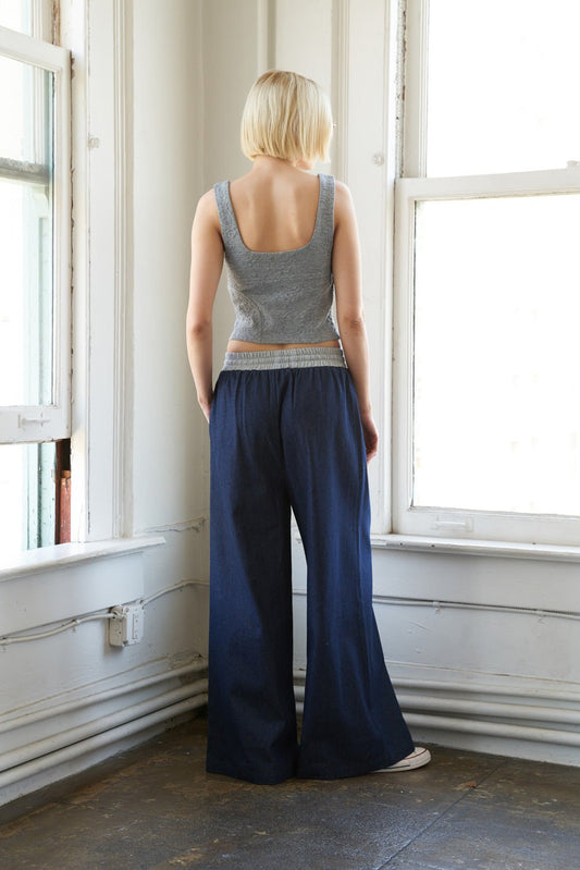 THROUGH THE LOOKING WOVEN TOP - Mack & Harvie