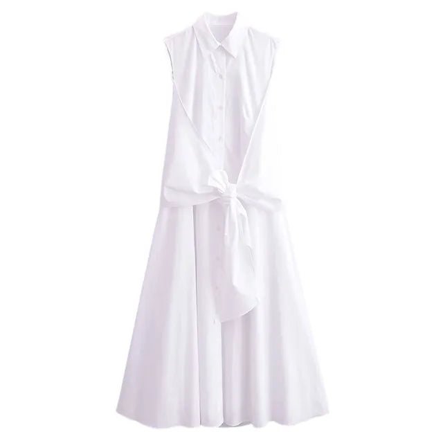 Tie Collar Dress - Mack & Harvie