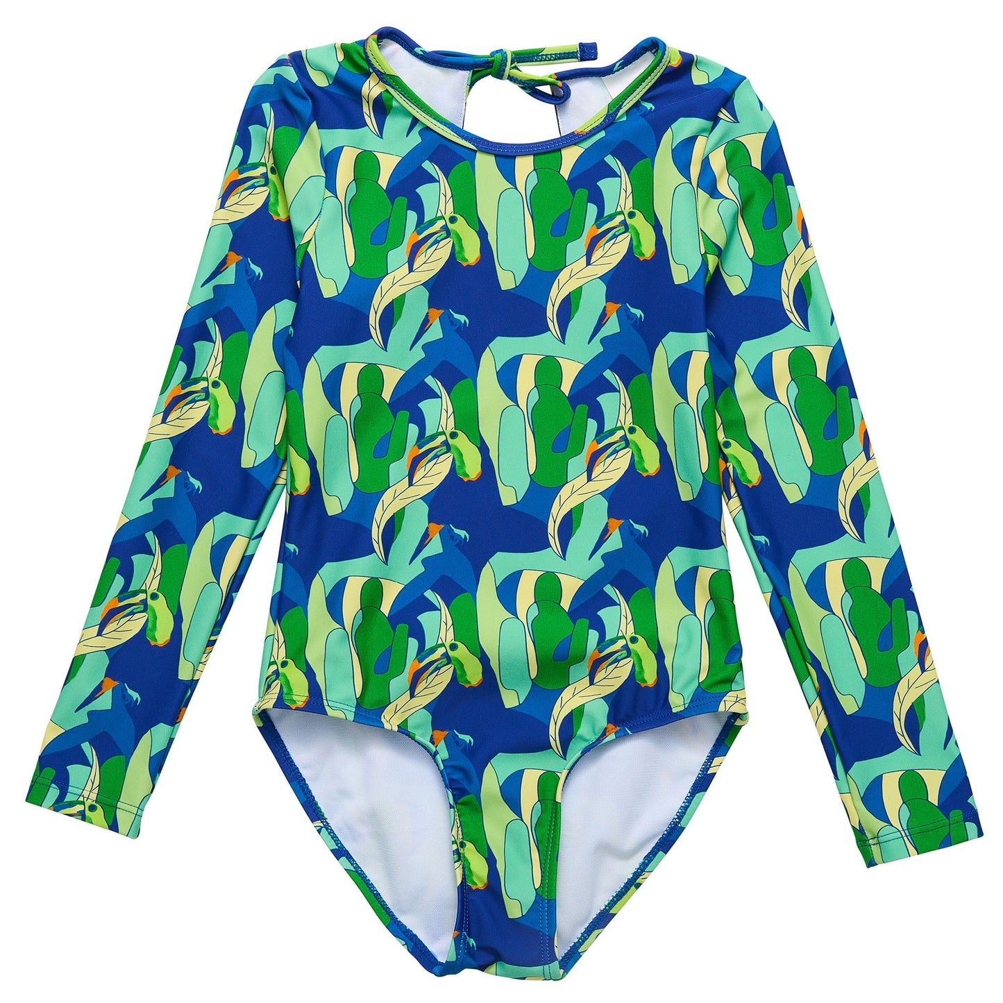 Toucan Jungle Sustainable Keyhole Surf Suit - Mack & Harvie