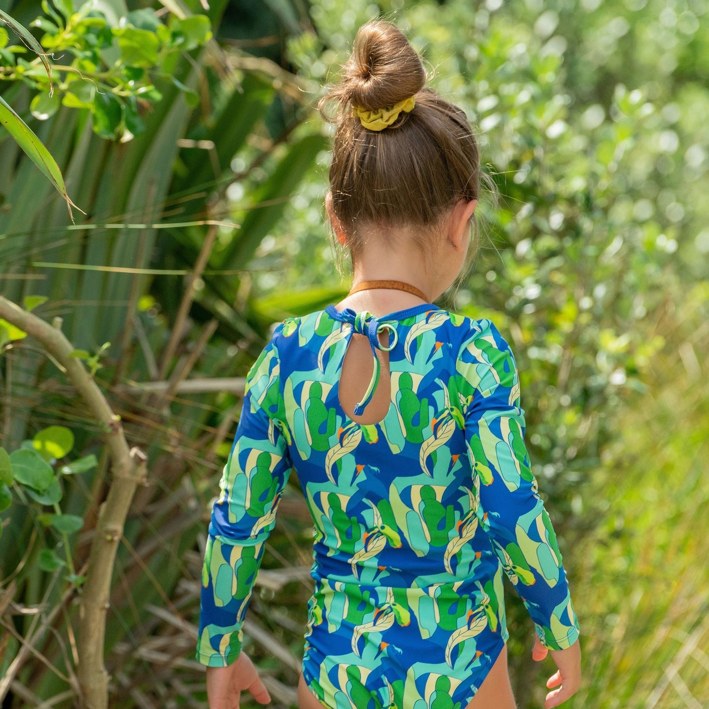 Toucan Jungle Sustainable Keyhole Surf Suit - Mack & Harvie