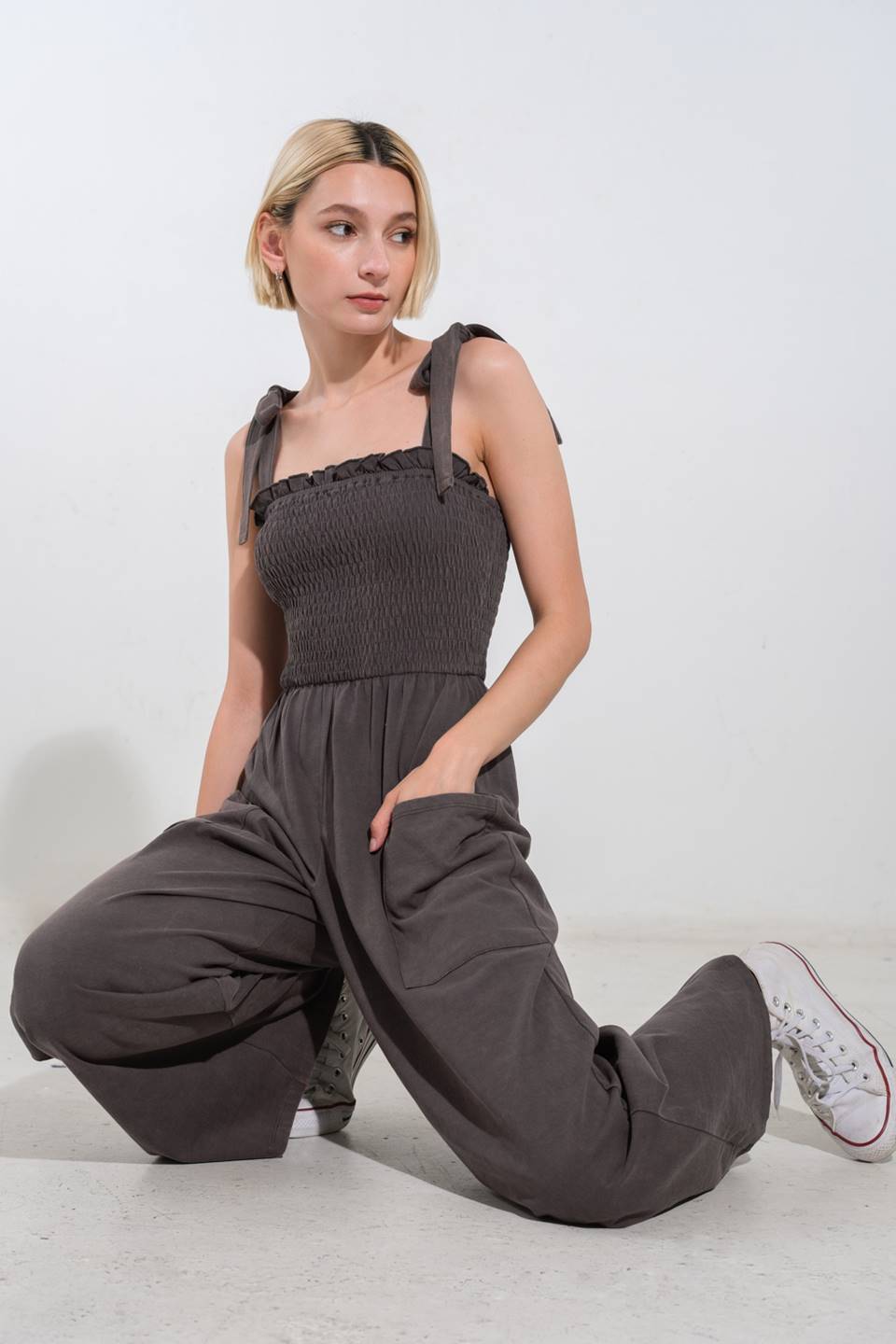 TRENDING MOMENT KNIT JUMPSUIT - Mack & Harvie