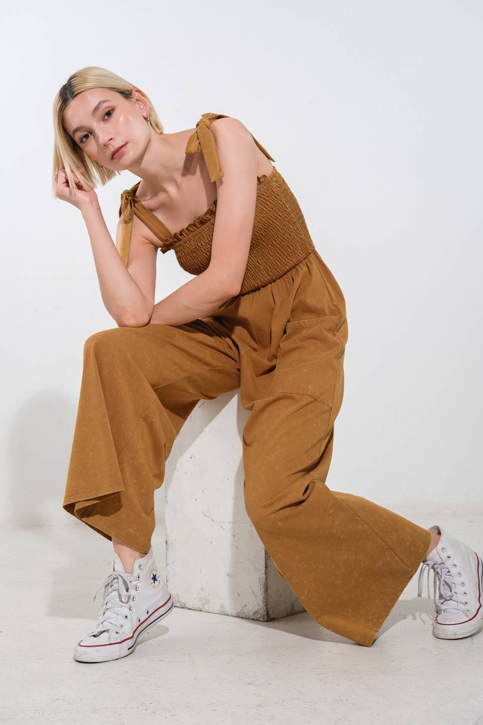 TRENDING MOMENT KNIT JUMPSUIT - Mack & Harvie