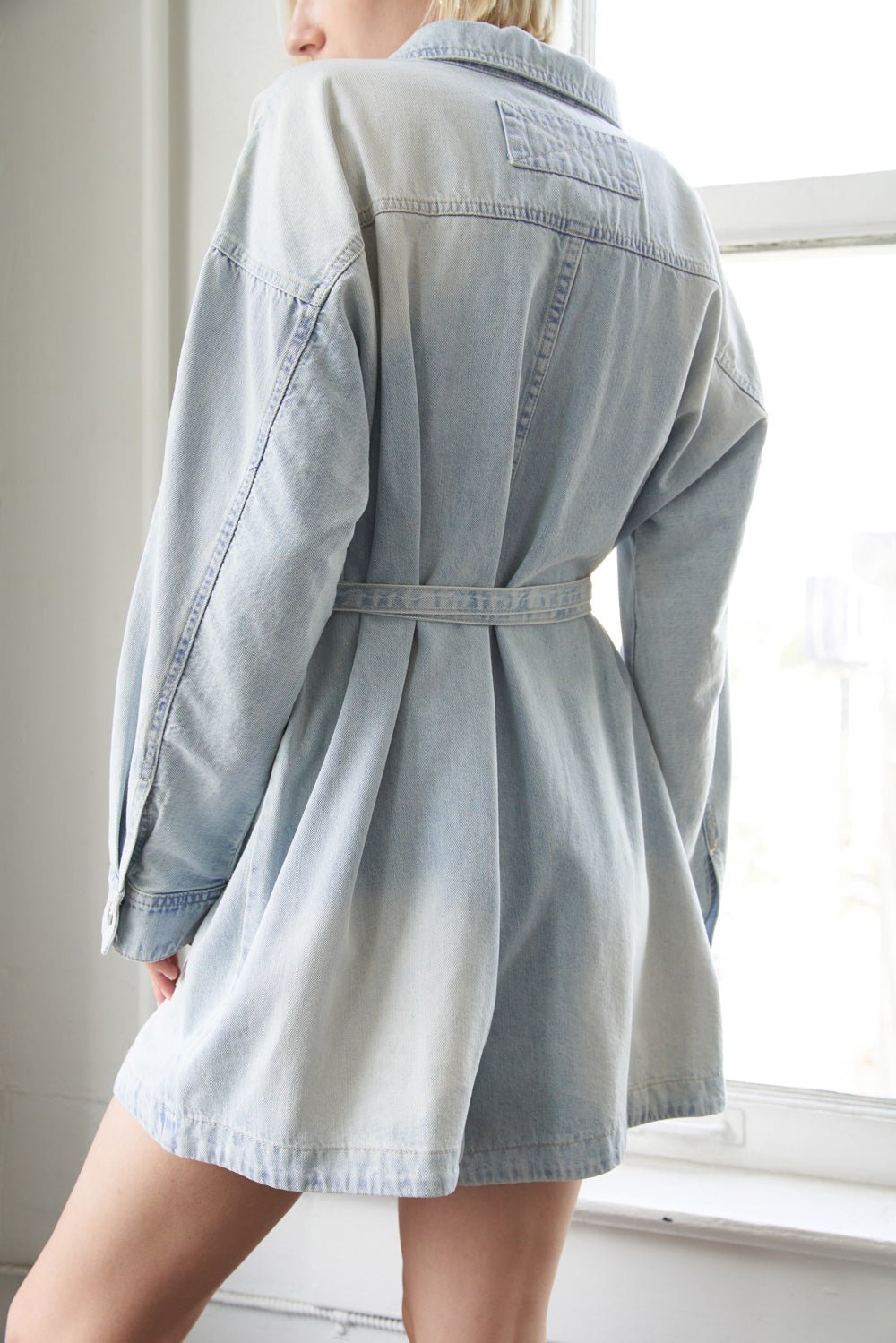 TURNING POINT DENIM ROMPER - Mack & Harvie