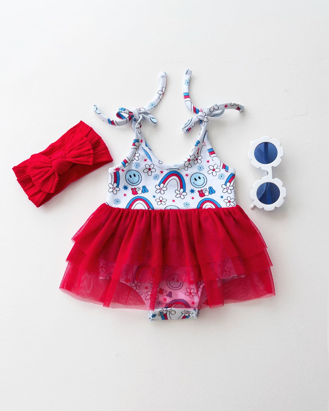 Tutu Romper | Little Miss USA - Mack & Harvie
