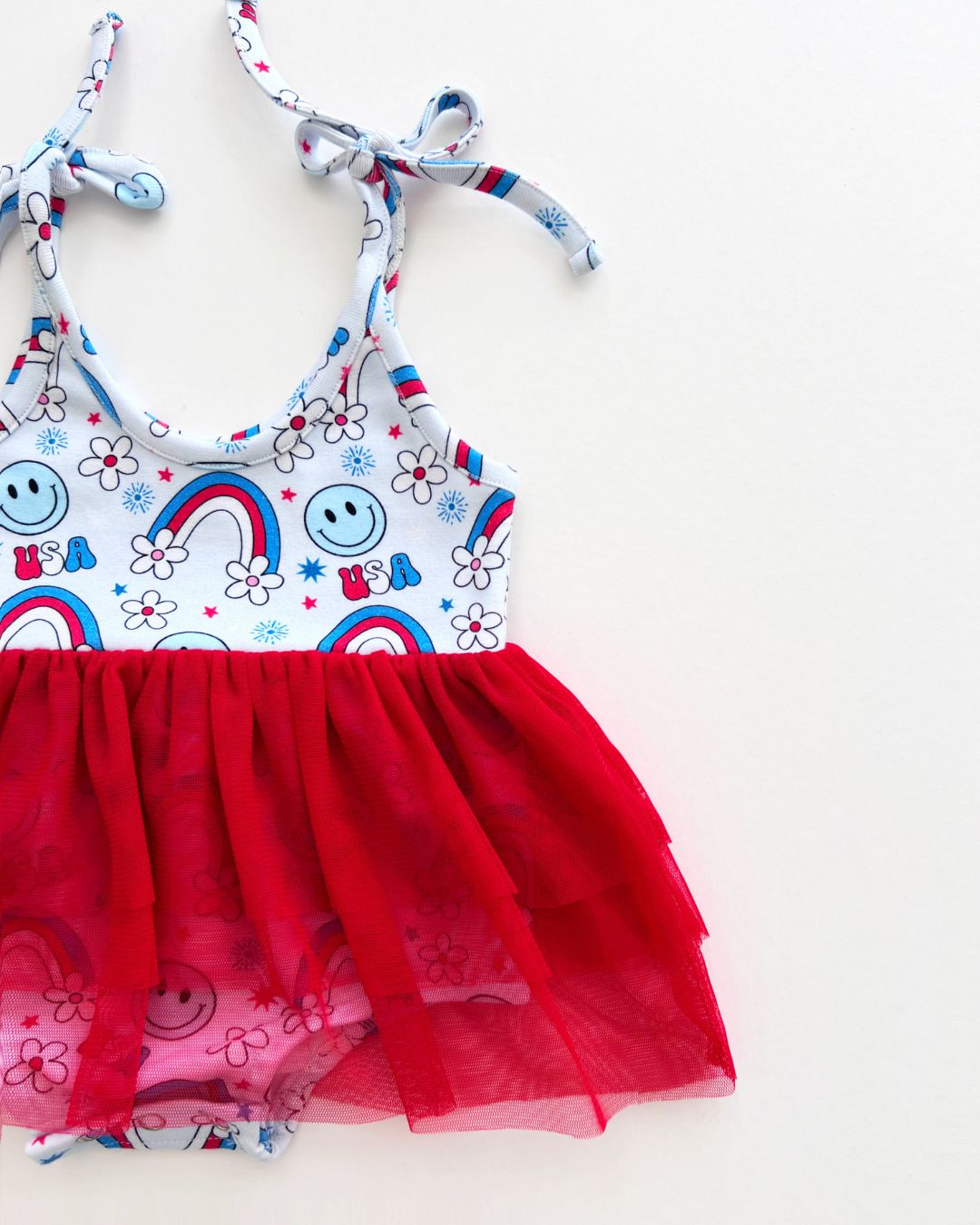 Tutu Romper | Little Miss USA - Mack & Harvie