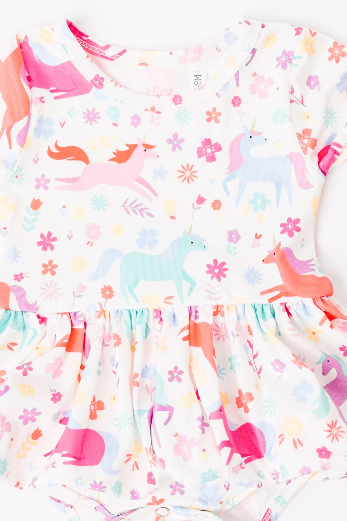 Unicorn Wish Twirl Bodysuit - Mack & Harvie