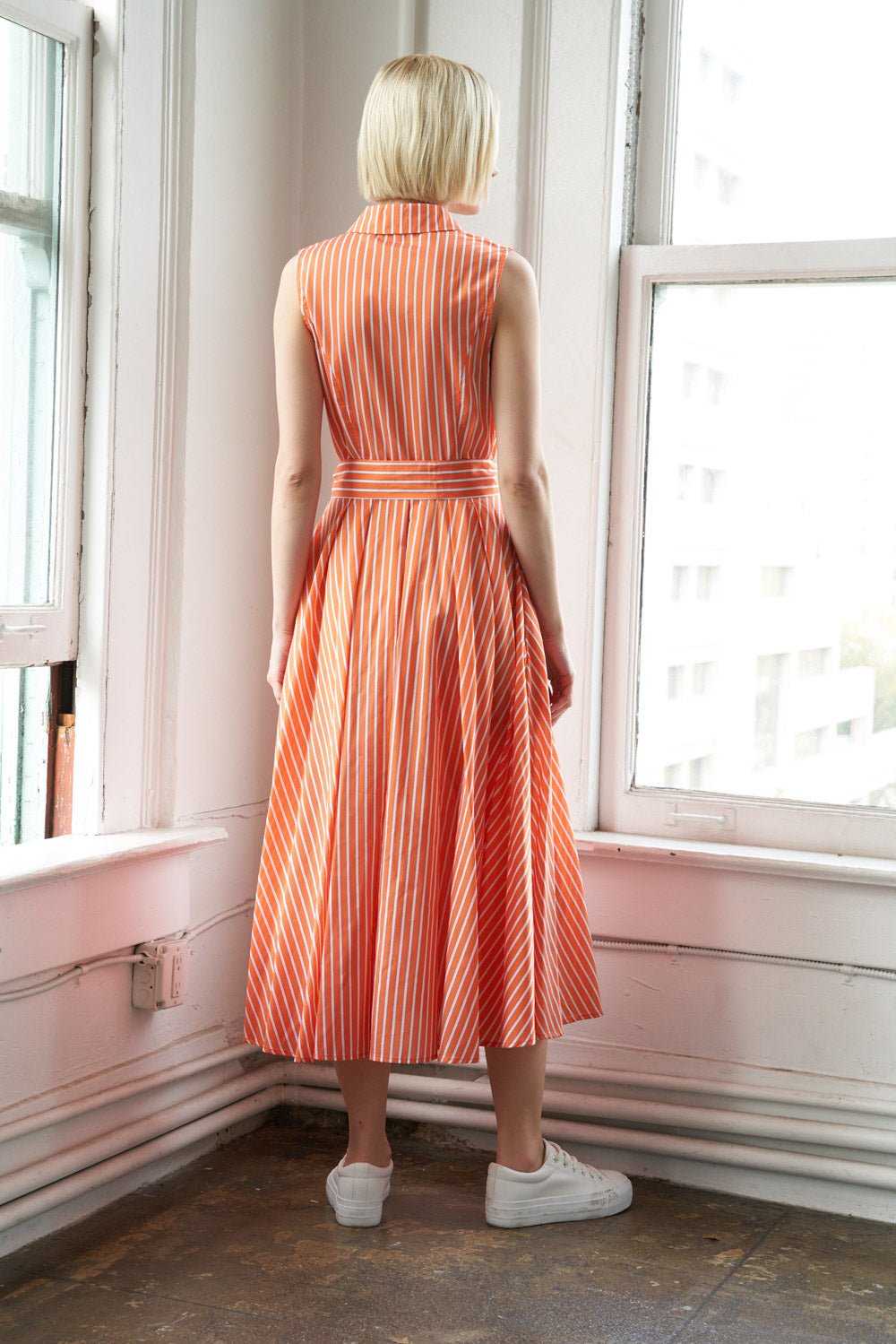 UPGRADE YOU CASUAL WOVEN MIDI DRESS - Mack & Harvie
