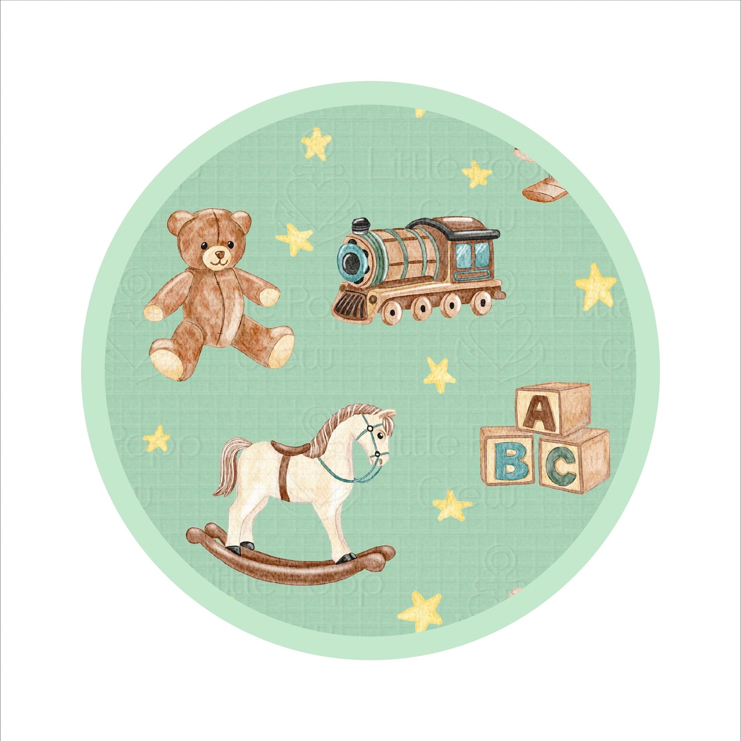 Vintage Toys | Two-Piece Bamboo Long Sleeve Toddler & Kids Pajamas