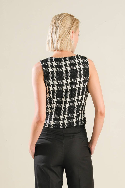 WHEN I'M WITH YOU TWEED VEST - Mack & Harvie