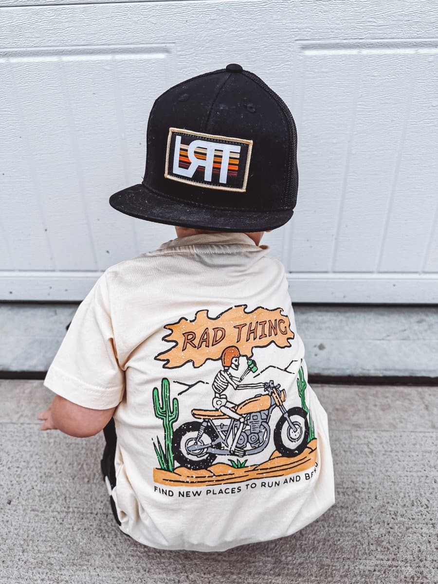 WHERE THE RAD THINGS ARE™ TEE - GOLDEN YELLOW - Mack & Harvie