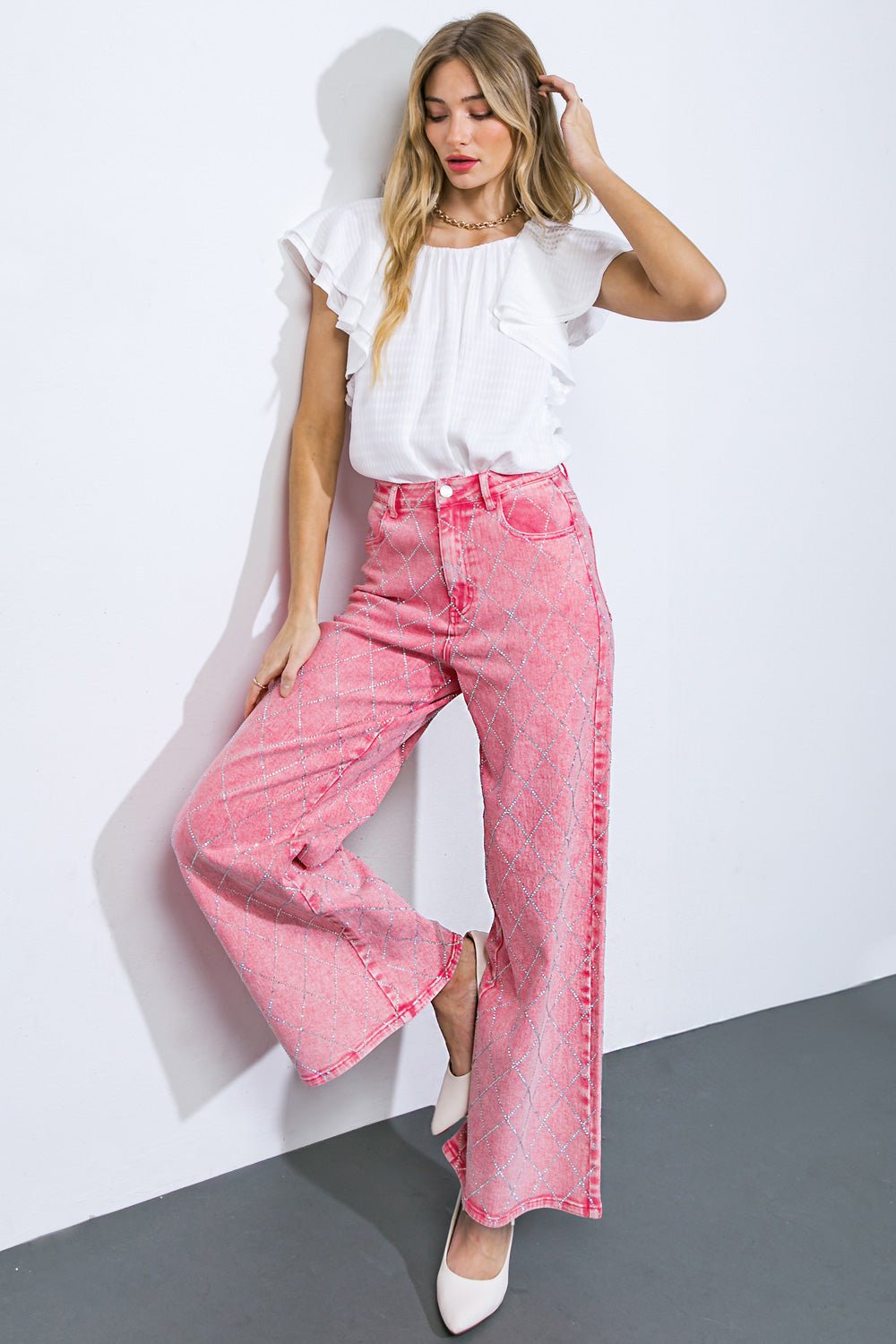 YOU ARE ENOUGH TWILL PANTS - Mack & Harvie