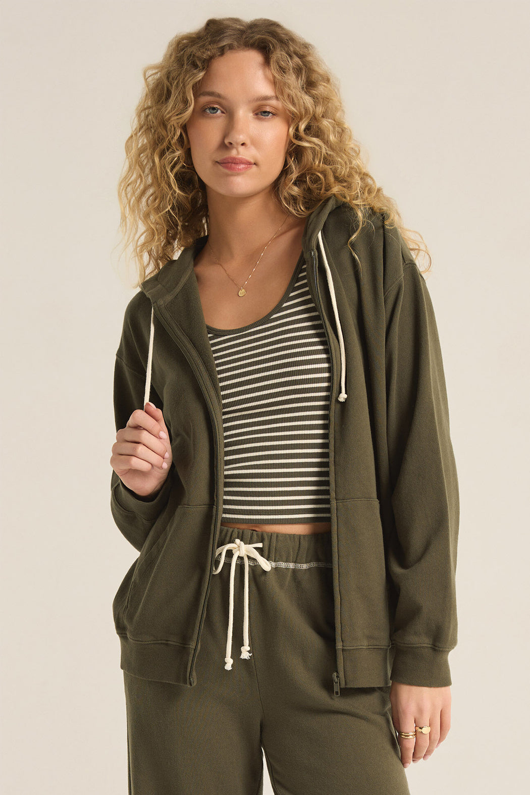 Academy Zip Up Hoodie