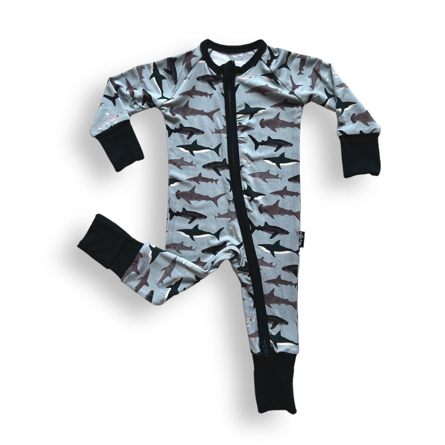 ZIP ROMPER - Sharks - Mack & Harvie